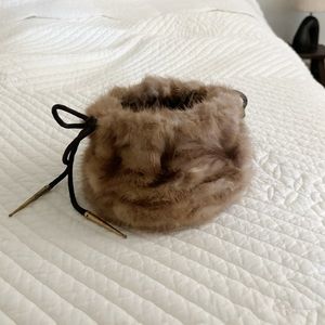 Vintage Faux fur bag